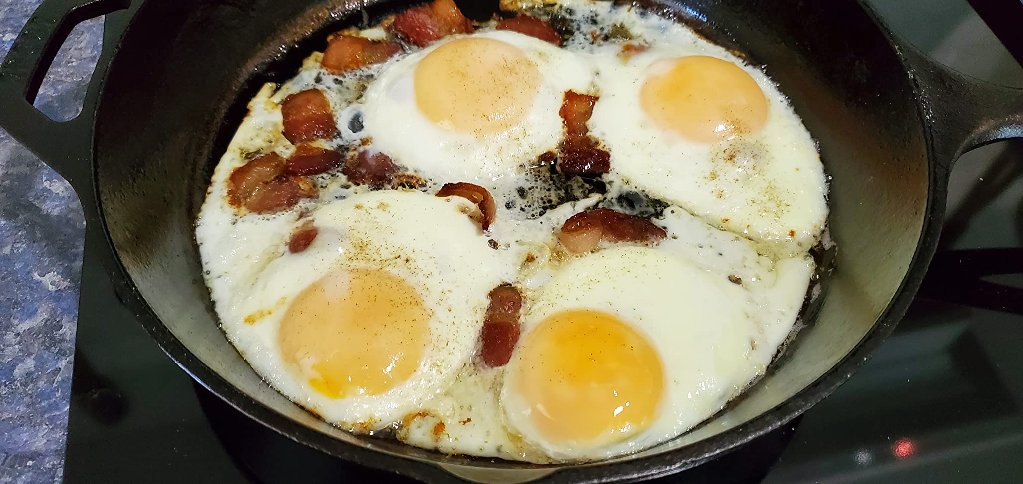 Lodge Pre-Seasoned Cast Iron Skillet, PFAS-Free, 6.5 Inches customer photo 2
