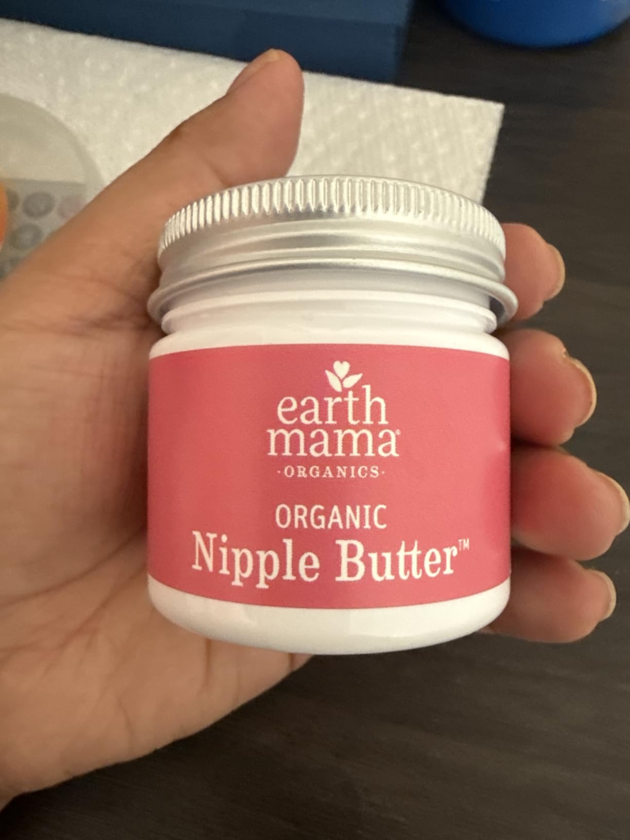 Earth Mama Organic Nipple Butter - 2 fl oz - Lanolin-Free Nipple Cream - Safe, Soothing Balm for Breastfeeding - Postpartum Essentials for Nursing customer photo 2