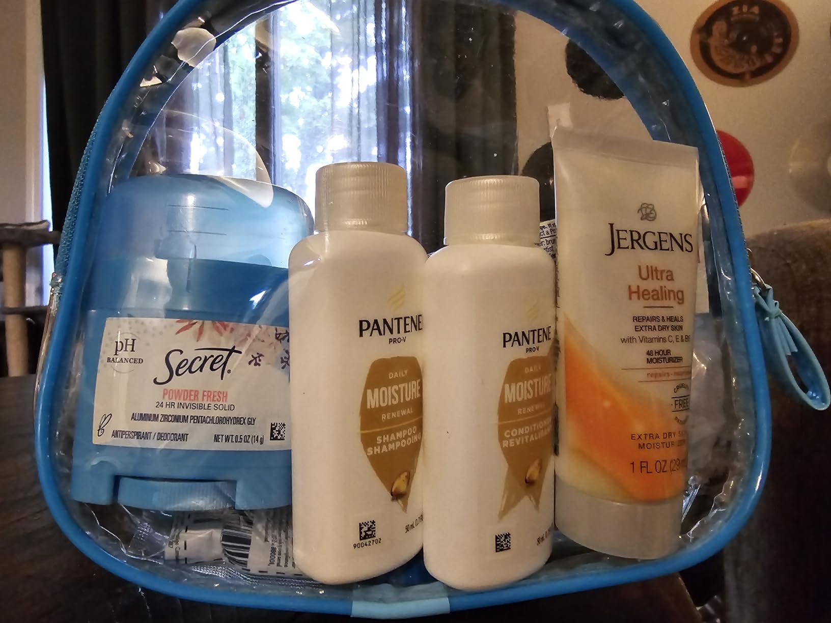Convenience Kits International Women's Deluxe 10 Piece Kit with Travel Size TSA Compliant Essentials Featuring: Pantene Hair Products in Reusable Toiletry Zippered Bag customer photo 2