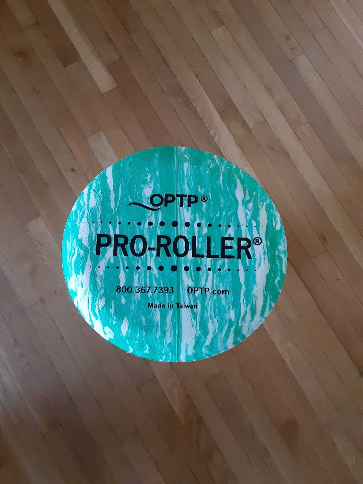 OPTP PRO-ROLLER Standard Density Foam Roller – Round, Blue, 36