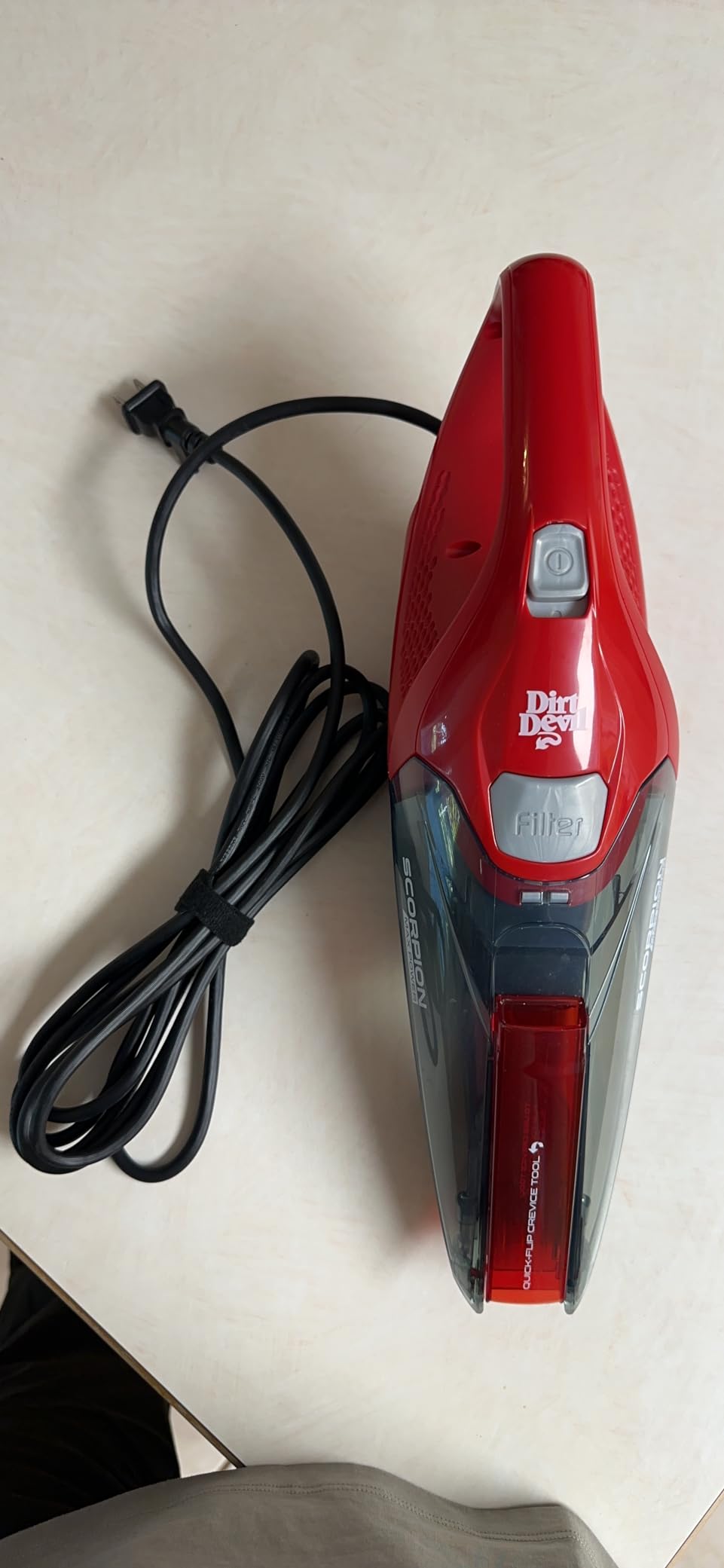 Hoover Dirt Devil Scorpion Plus QuickFlip Handheld Vacuum Cleaner customer photo 1