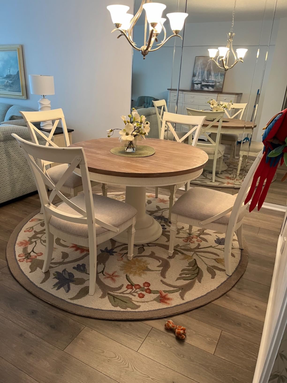 SAFAVIEH Chelsea Wool Area Rug 6'x9', Traditional Ivory HK248A customer photo 1