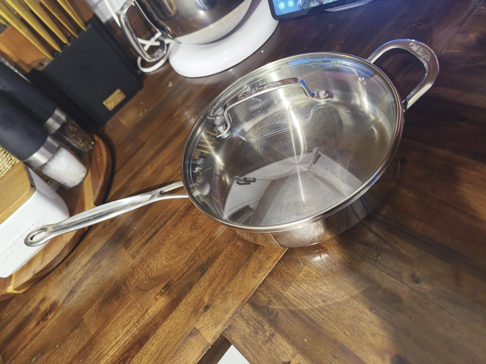 Cuisinart Chef’s Classic 11-Piece Stainless Steel Pots and Pans Set, Cookware Set Compatible with Induction, Electric, Gas Cooktops, Aluminum Core for Even Heat, Cool Grip Handles, Dishwasher Safe customer photo 1