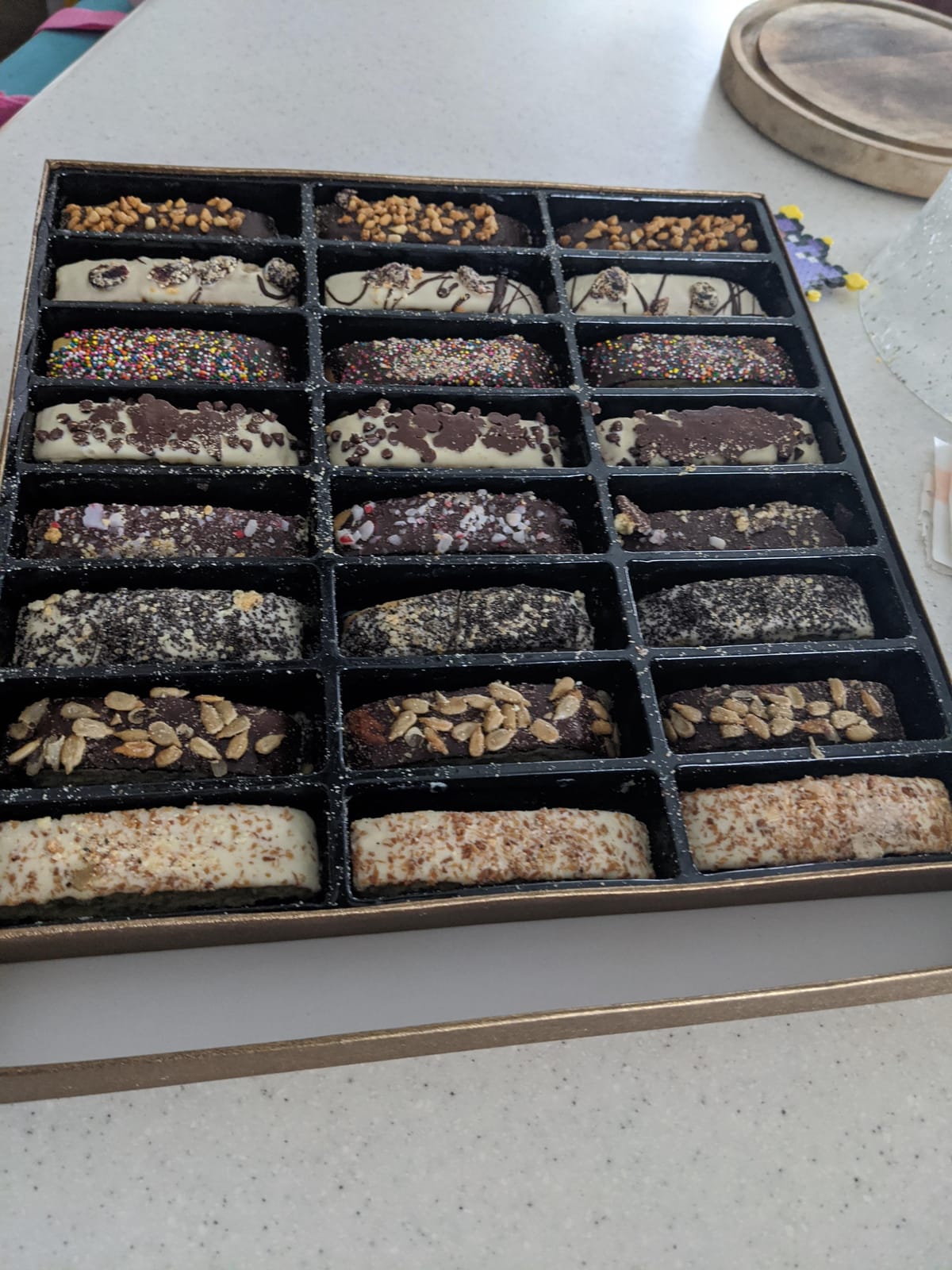 Barnetts 24 Gourmet Chocolate Biscotti Gift Baskets customer photo 2