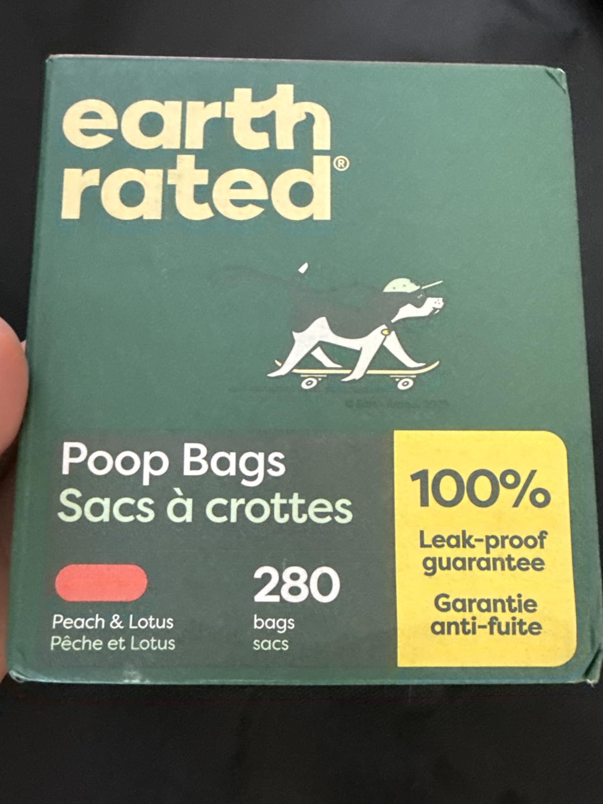 Earth Rated Dog Poop Bags on Refill Rolls, 270 Bags, Lavender customer photo 1