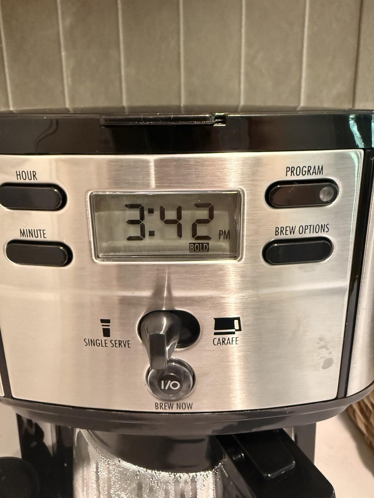 Hamilton Beach 2-Way Brewer Coffee Maker, Single-Serve and 12-Cup Pot, Black/Stainless Steel(49980A), Carafe customer photo 2