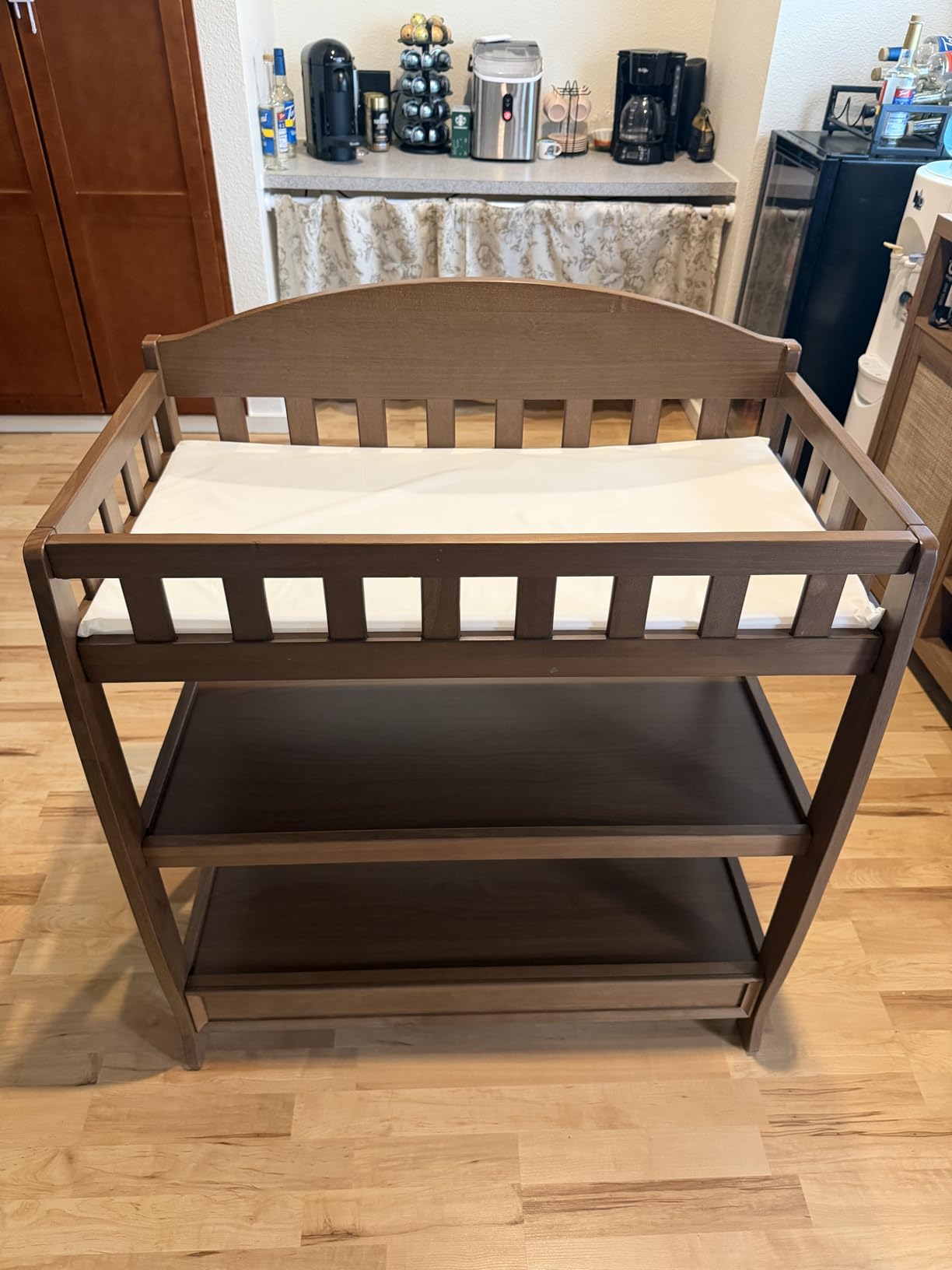 Delta Children Infant Changing Table with Pad, White customer photo 2