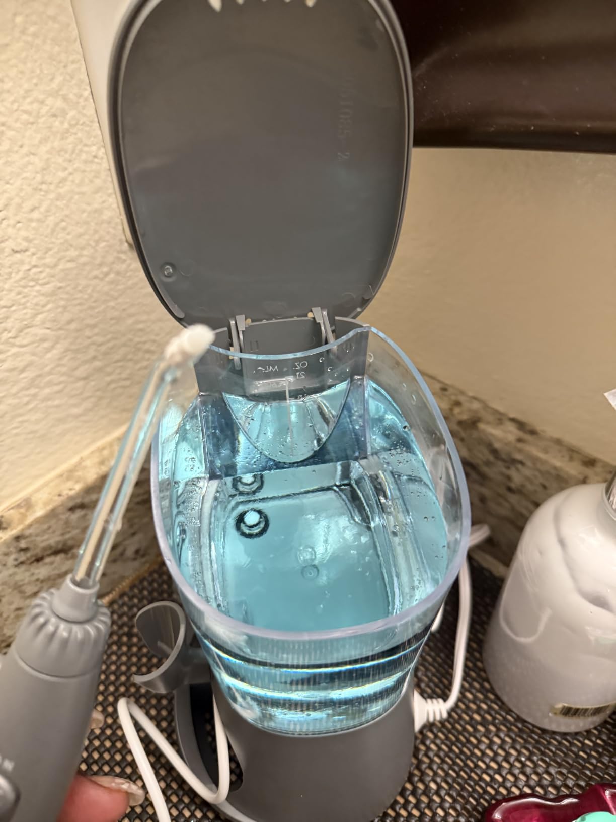 Waterpik Aquarius Countertop Water Flosser with 10 Settings, 7 Tips, White | For Daily Home Gum Health, Dental Braces, Implants, Teeth Cleaning, Multiple Users, ADA Accepted WP-660 Packaging May Vary customer photo 2