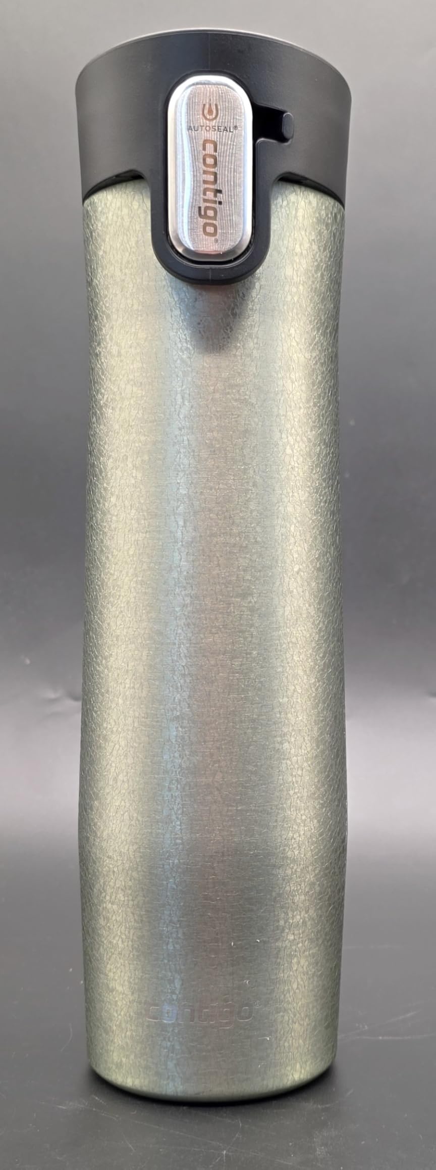 Contigo West Loop Stainless Steel Travel Mug with AUTOSEAL Lid, 16oz., Stainless Steel/Black customer photo 2