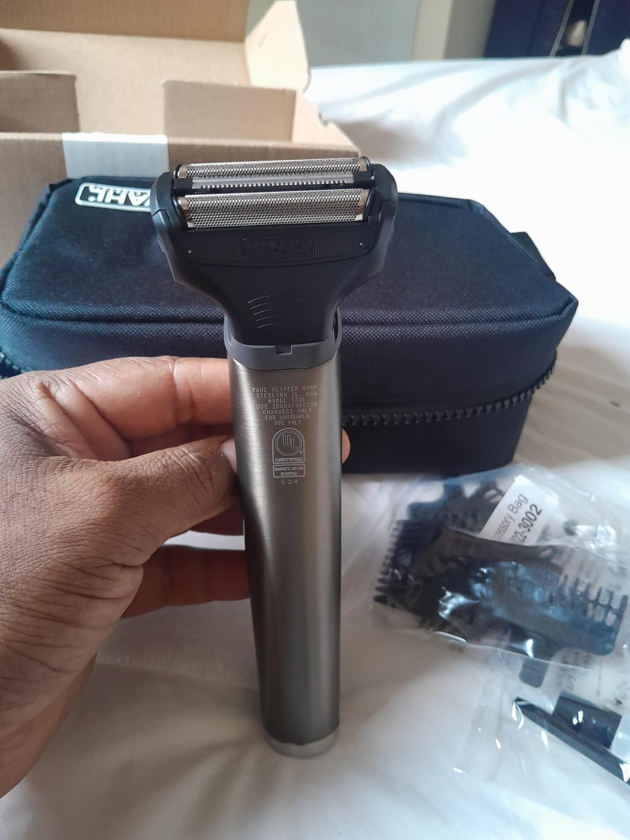 Wahl USA Stainless Steel Lithium Ion 2.0+ Slate Beard Trimmer for Men | Electric Shaver, Nose Ear Trimmer, Rechargeable All In One Men'S Grooming Kit – Model 9864 customer photo 2