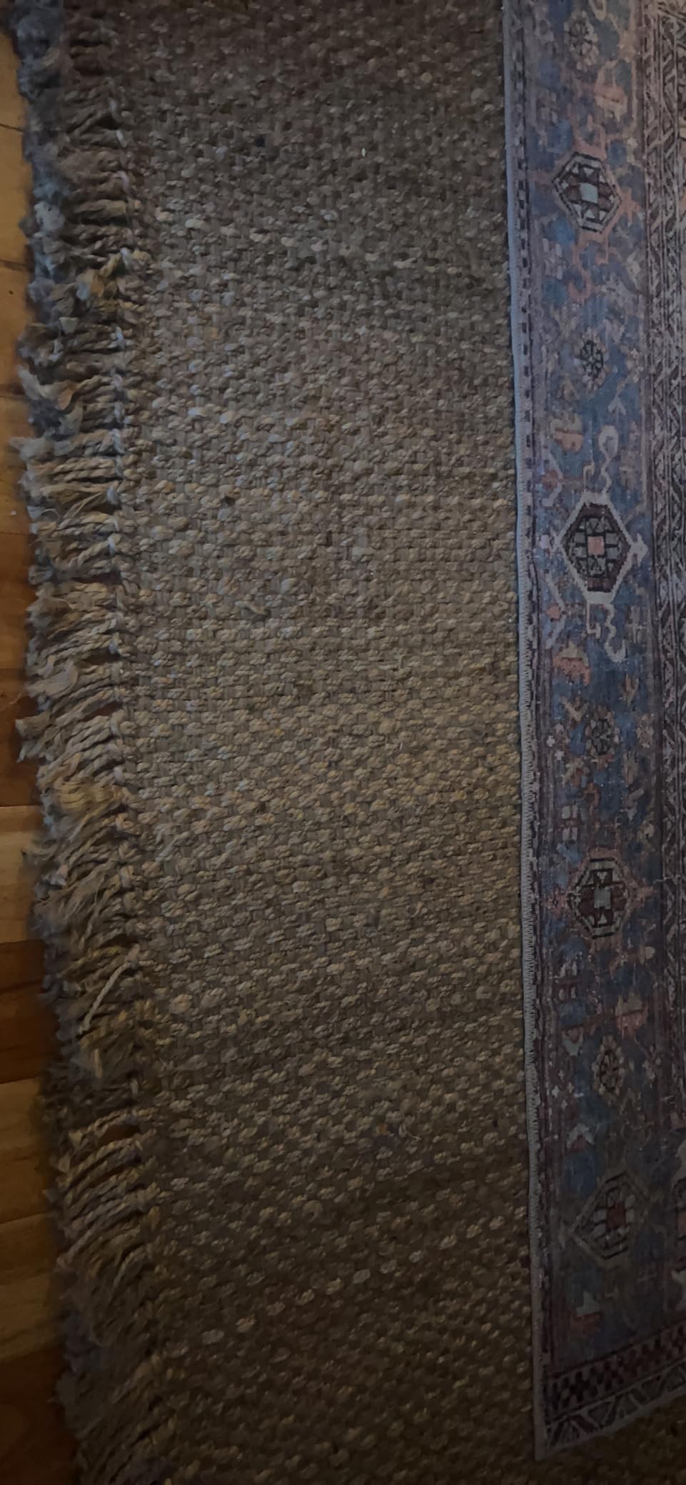 SAFAVIEH Area Rug 8x10 - Natural Fiber Collection - Large - Natural, Handmade Jute, Tassel Design, Ideal for Living Room, Bedroom, Dining Space (NF467A) customer photo 2