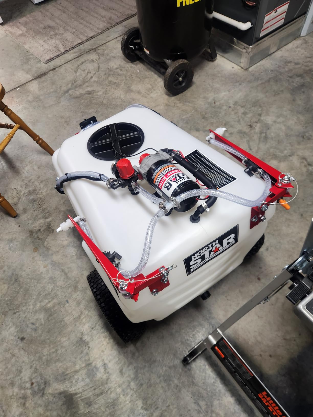 NorthStar 21-Gallon Tow-Behind Boom/Spot Sprayer, 2.2 GPM, 12V, 70 PSI customer photo 1