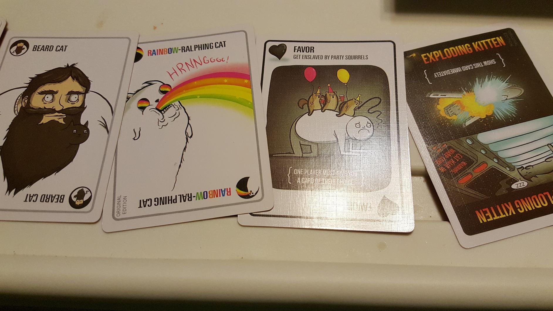 Exploding Kittens Original Edition, 2-5 Players, Ages 7+ Card Game customer photo 1