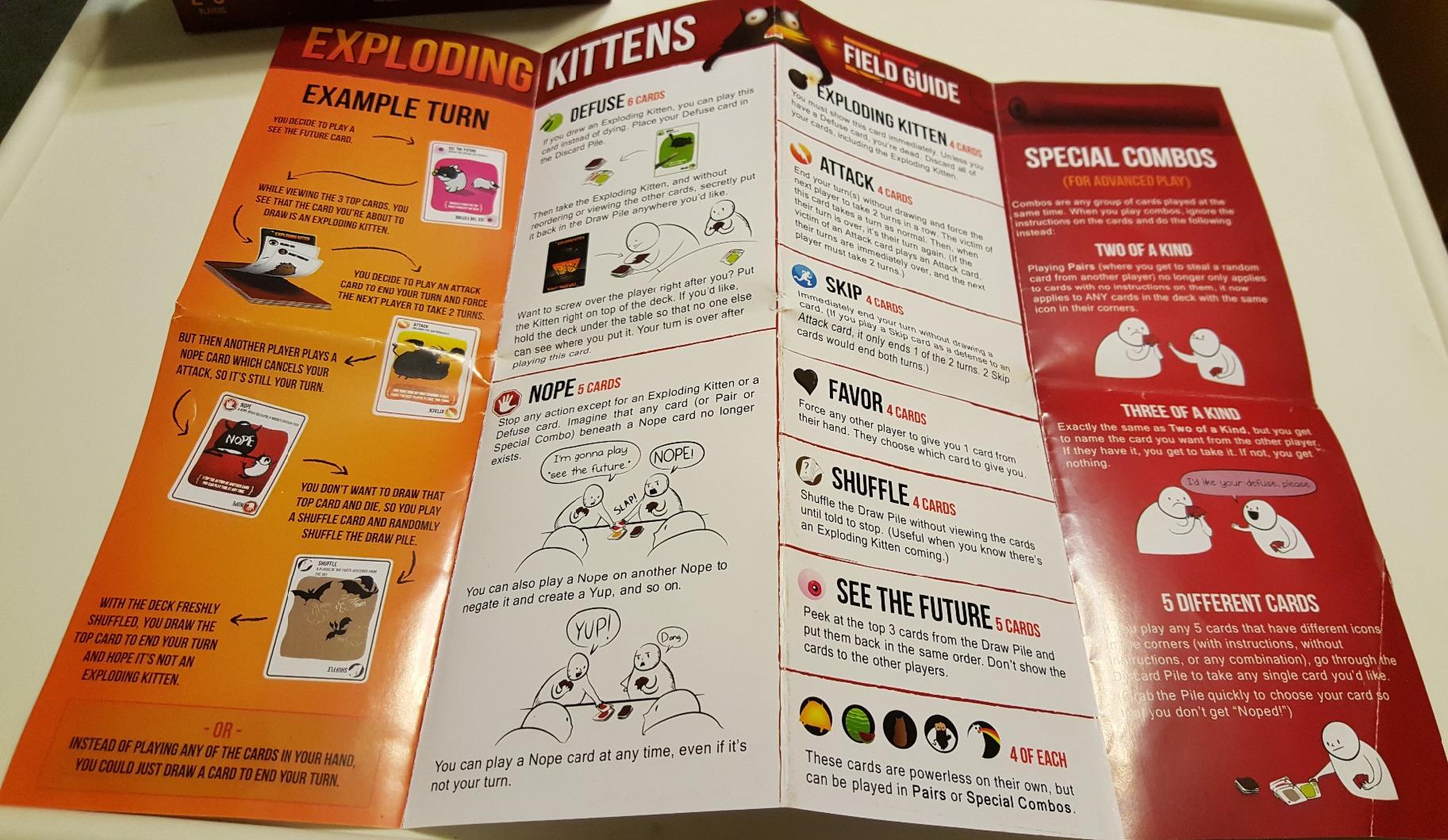 Exploding Kittens Original Edition, 2-5 Players, Ages 7+ Card Game customer photo 2