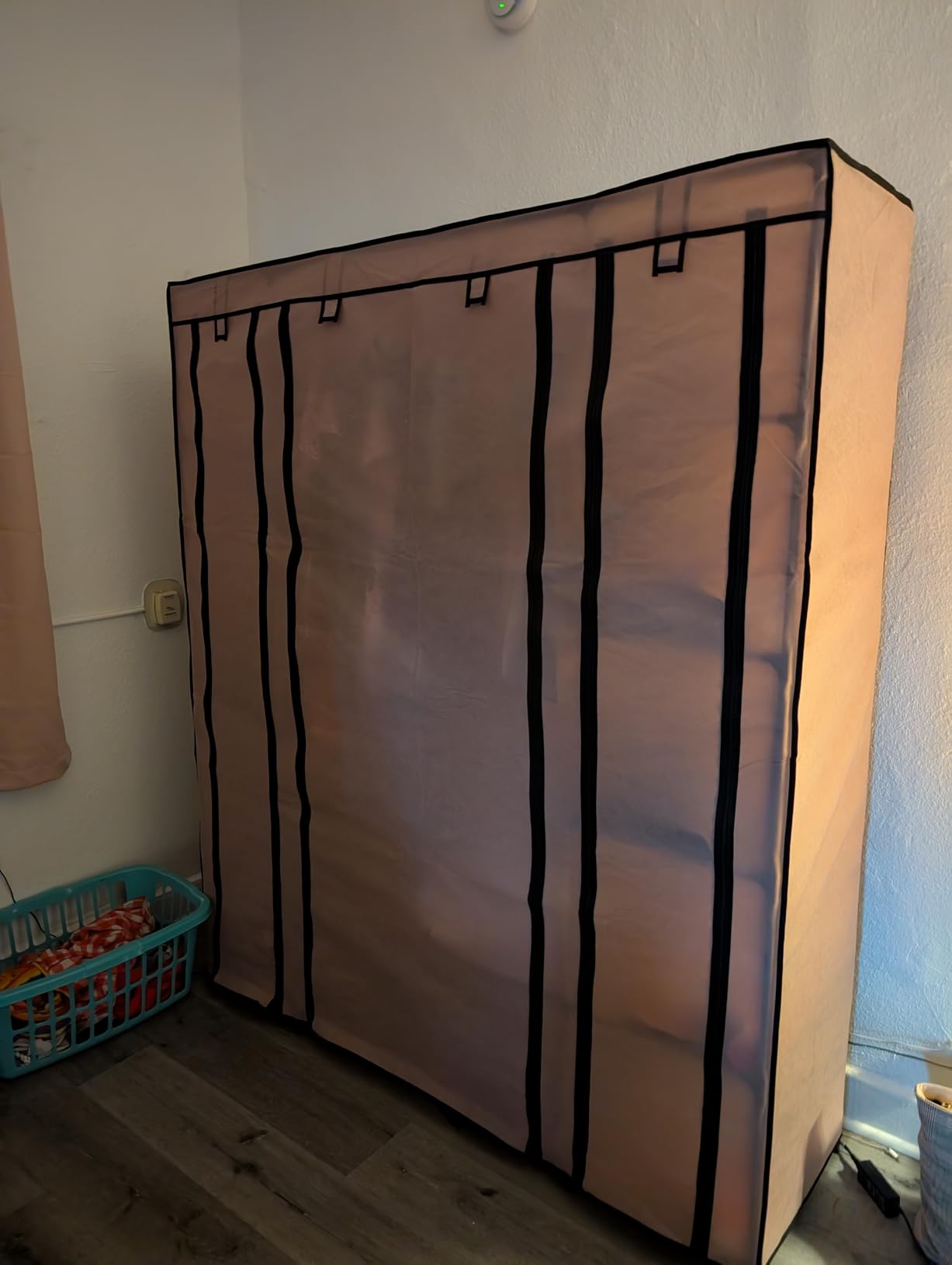 SONGMICS Closet Wardrobe, Portable Closet, Clothes Storage Organizer customer photo 1