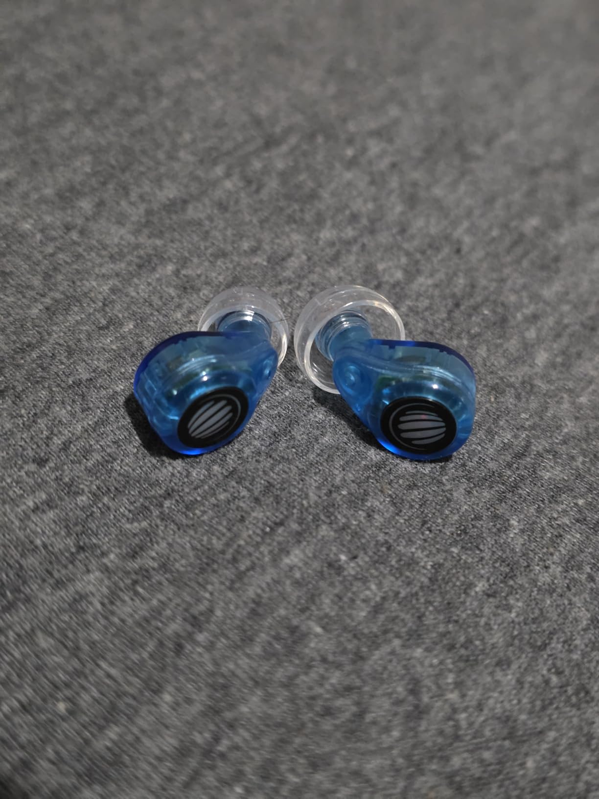 Eargasm High Fidelity Blue Earplugs for Concerts, Festivals, Musicians, DJs, Night-Life, Motorcycle Hearing Protection - Reusable Ear Plugs for High Fidelity Noise Reduction up to 21 dB customer photo 2