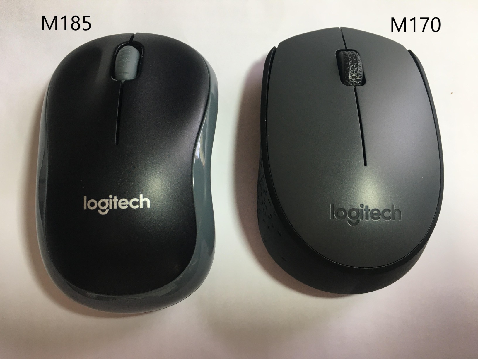 Logitech MK235 Full Size Wireless Keyboard and Mouse Combo | Spill-resistant full size keyboard, compact ambidextrous M170 mouse, connect via included USB-A receiver, Windows/Chrome customer photo 1
