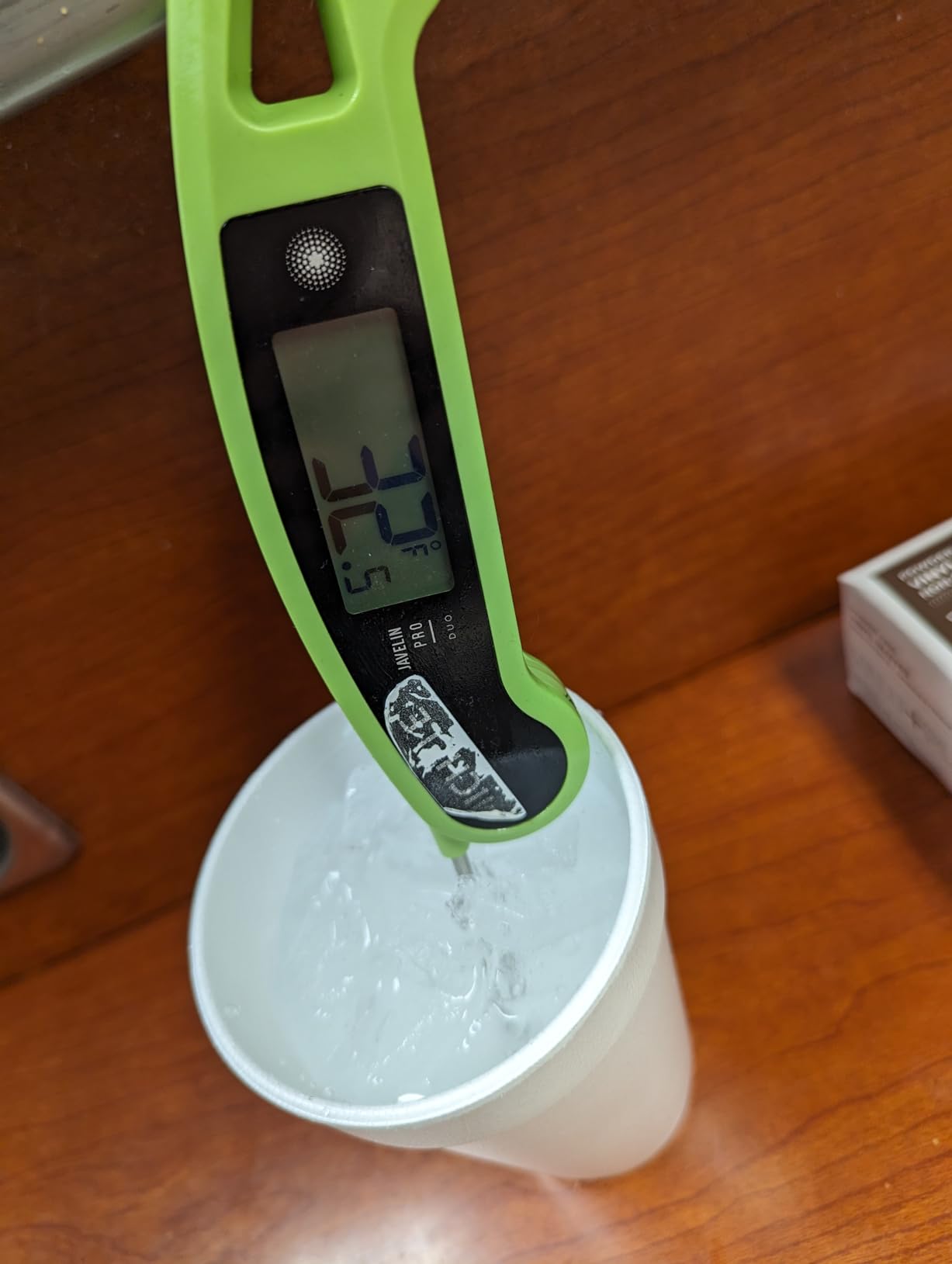 Lavatools Javelin® PRO Classic Ultra-Fast 2-Second Professional Digital Instant Read Meat Thermometer for Grill and Cooking, Auto-Rotating Backlit Display, IP65 Water Resistant, NSF Certified – Sambal customer photo 2