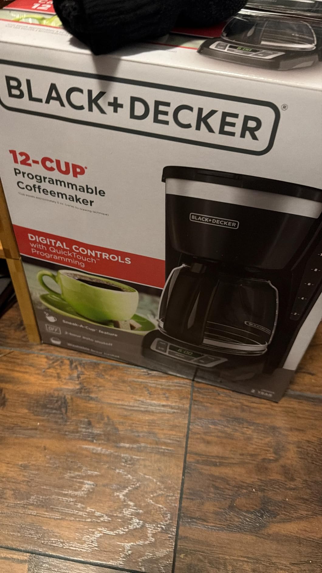 BLACK+DECKER 12-Cup Drip Coffee Maker with Vortex Brewing customer photo 1