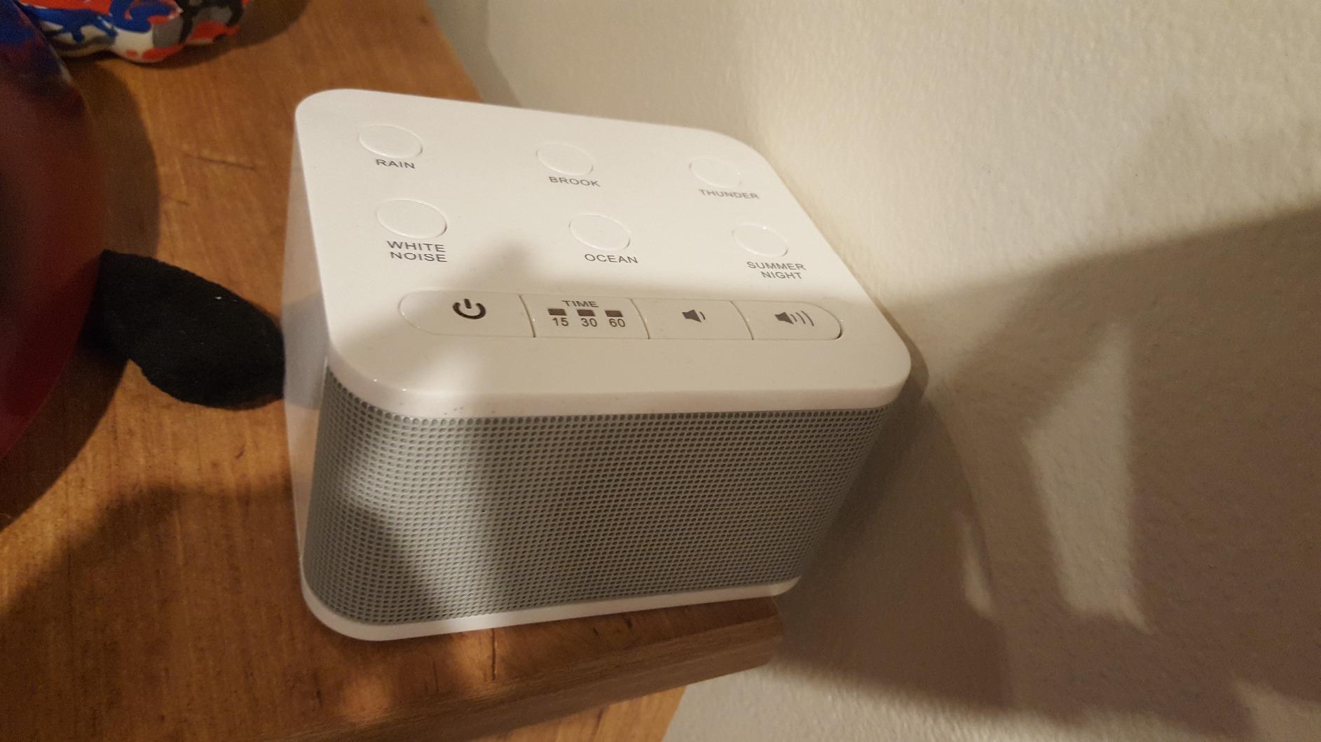 Big Red Rooster White Noise Machine for Baby Sleep, Portable Sound Machine customer photo 2