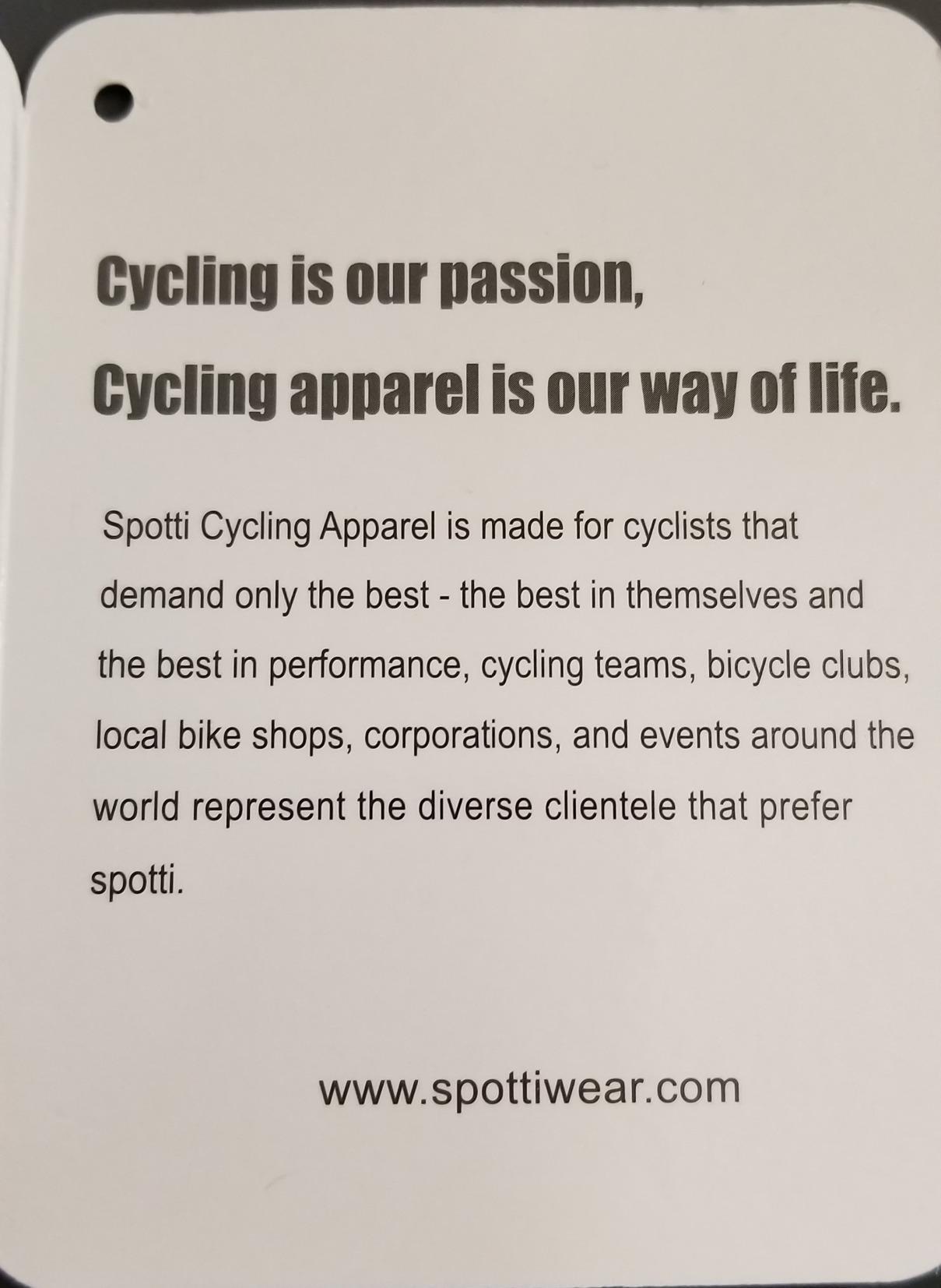 Spotti Men's Cycling Jersey Short Sleeve Half-Zip Bike Shirt, 4 Pockets customer photo 2
