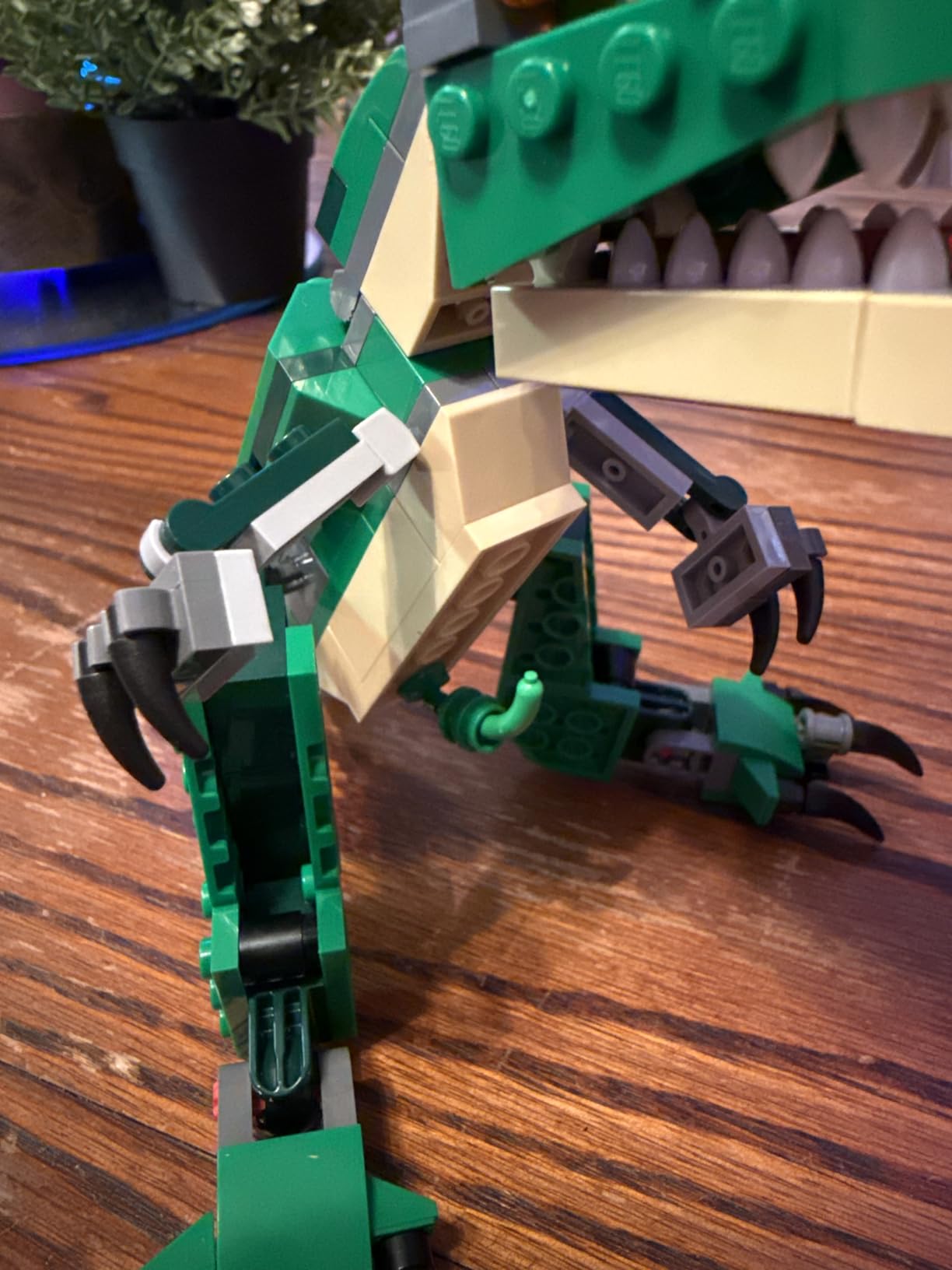 LEGO Creator 3 in 1 Mighty Dinosaur Toy, Transforms from T. rex to Triceratops to Pterodactyl Dinosaur Figures, Great Gift for 7-12 Year Old Boys & Girls, 31058 customer photo 1