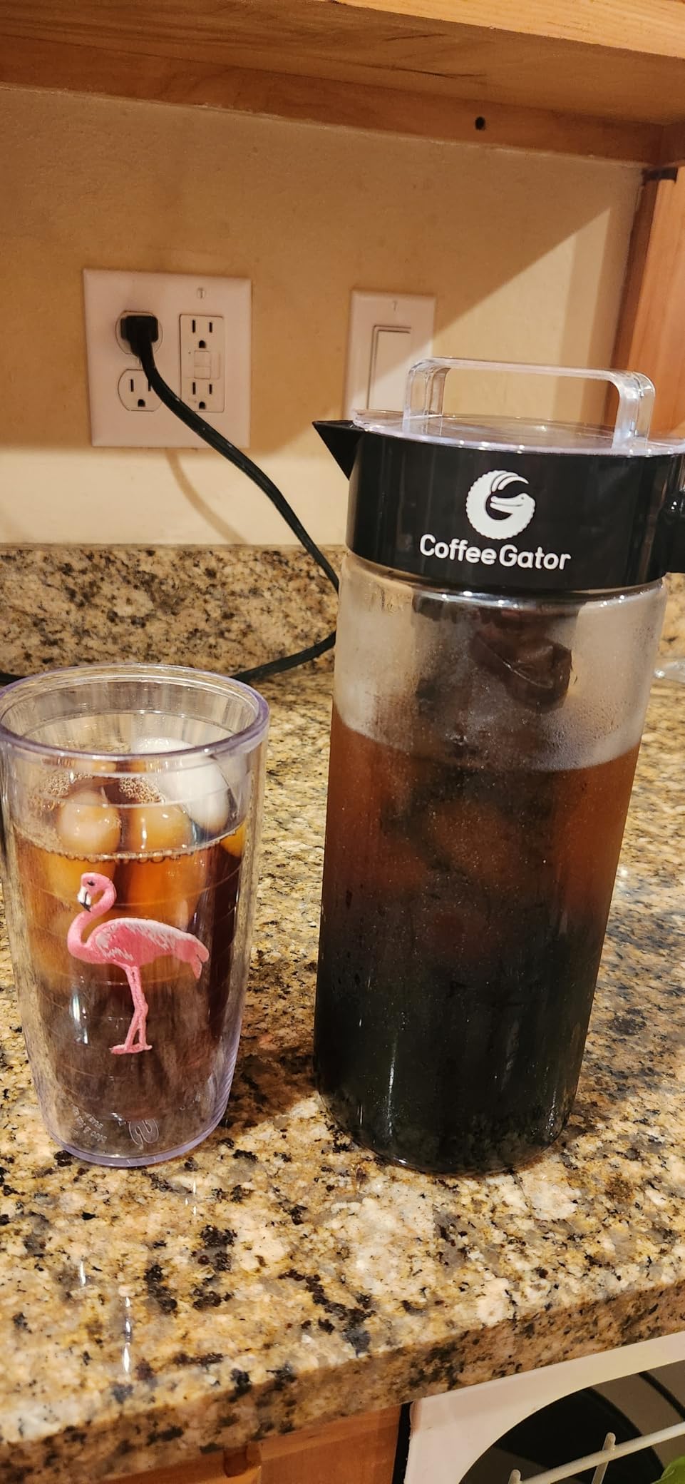 Coffee Gator Cold Brew Coffee Maker, 47oz BPA Free Airtight Leakproof Lid customer photo 2