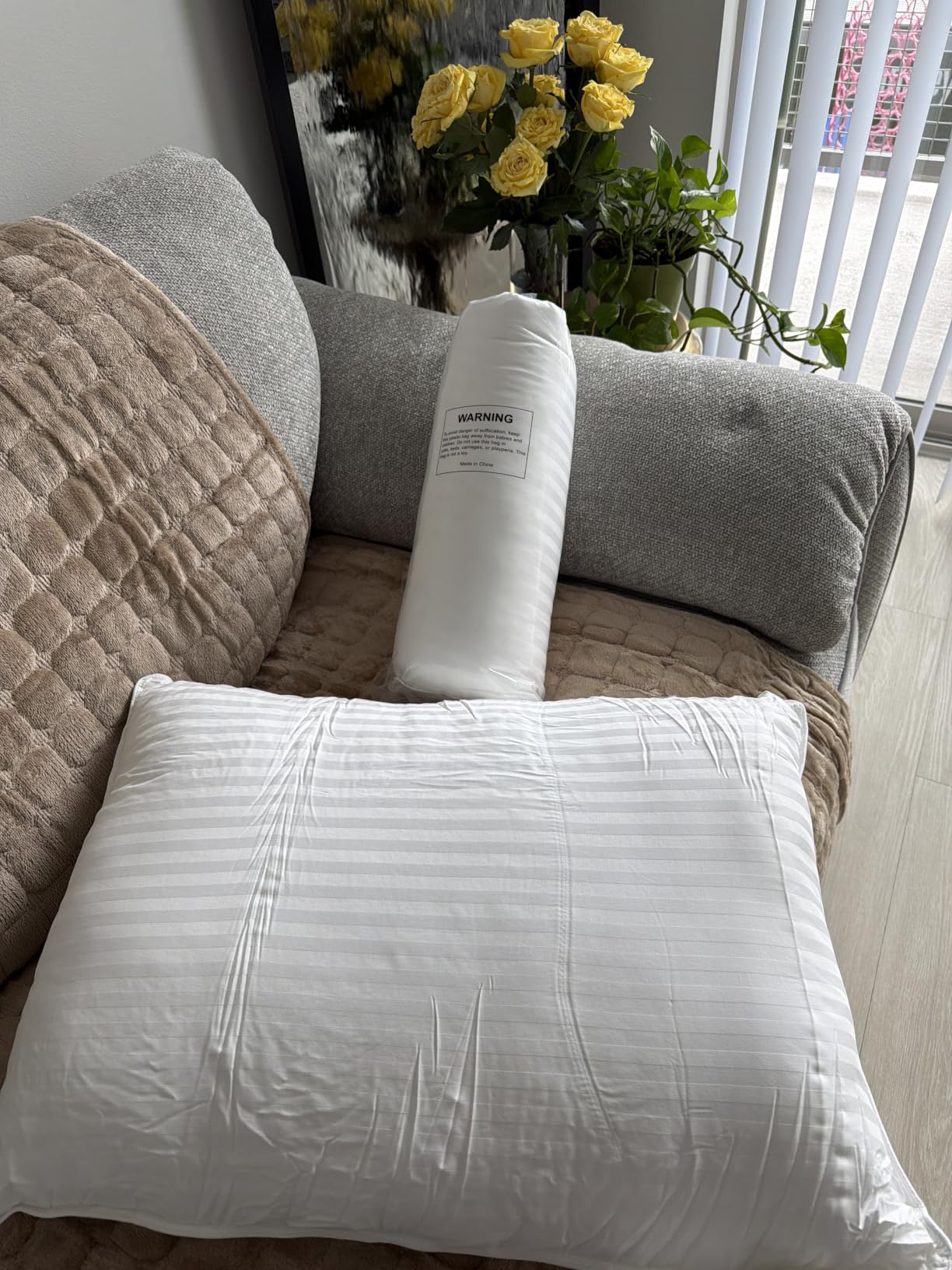 Beckham Hotel Collection Bed Pillows Standard/Queen Size Set of 2 customer photo 2
