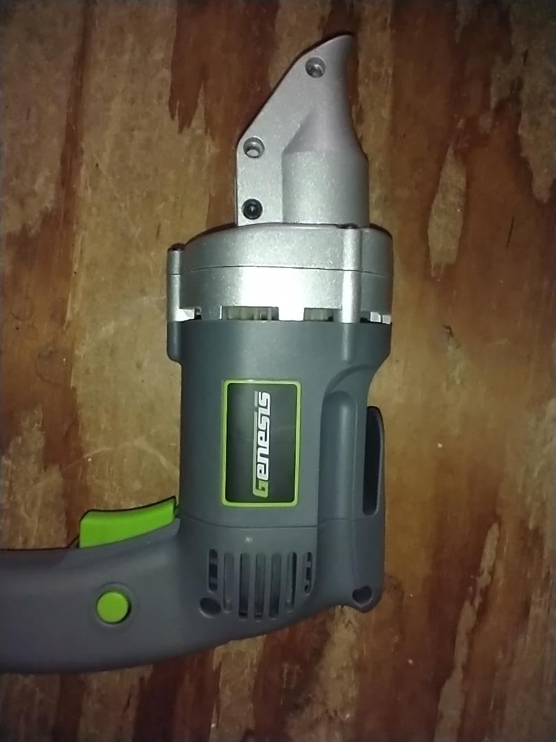 Genesis Electric Metal Cutting Shear 4 Amp 14-Gauge Swivel-Head Variable-Speed (GES40) customer photo 2