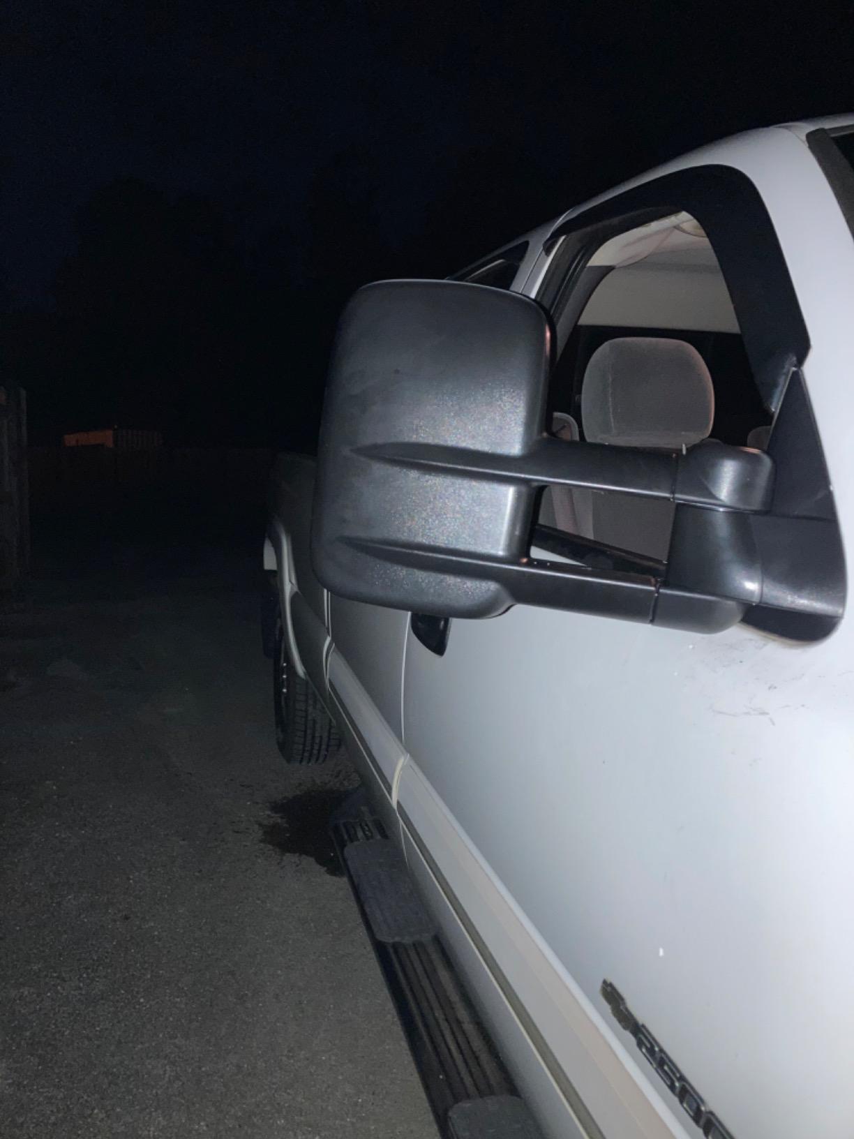 SCITOO Tow Mirrors Compatible with 1999-2007 For Chevy GMC Silverado Sierra customer photo 1