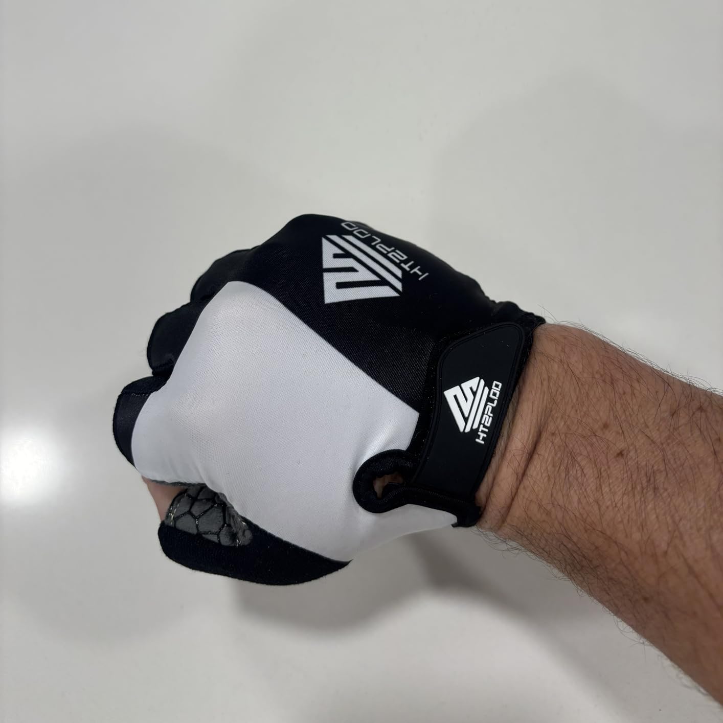 Bike Gloves Cycling Gloves Biking Gloves Bicycle Gloves for Men Women with Anti-Slip Shock-Absorbing Pad,Light Weight Half Finger Gloves for Cycling Workout Training Outdoor customer photo 2