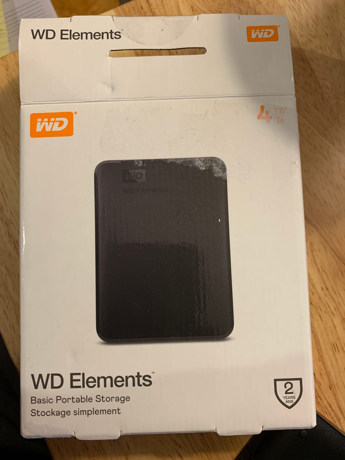 WD 4TB Elements Portable External Hard Drive for Windows, USB 3.2 Gen 1/USB 3.0 for PC & Mac, Plug and Play Ready - WDBU6Y0040BBK-WESN customer photo 1
