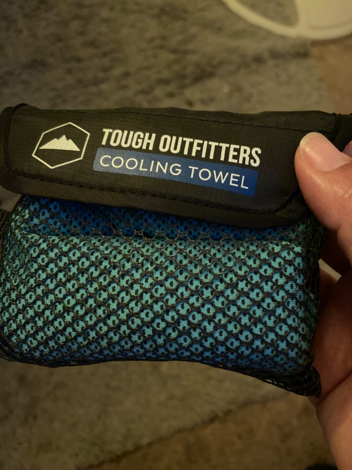 Tough Outdoors Cooling Towels for Neck Face - Neck Cooling Towel for Hot Weather Yoga Sports Golf Sweat - Instant Cold Towel customer photo 1