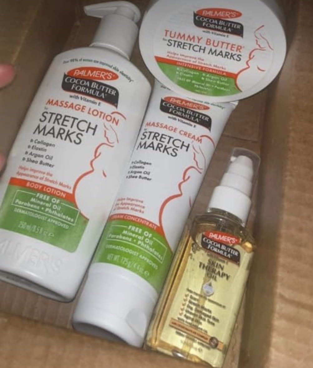 Palmer's Pregnancy Essentials Skin Care Kit, Cocoa Butter Formula (4 Piece) customer photo 2
