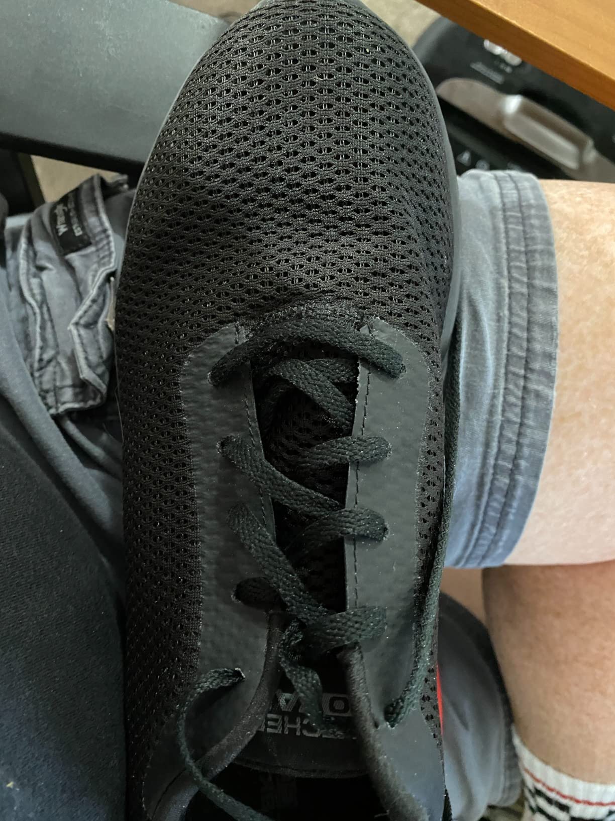 Skechers Men's Go Walk Max Effort Sneaker | 5GEN Cushioning, Goga Max Insole, Machine Washable, Breathable Mesh, Lightweight customer photo 2