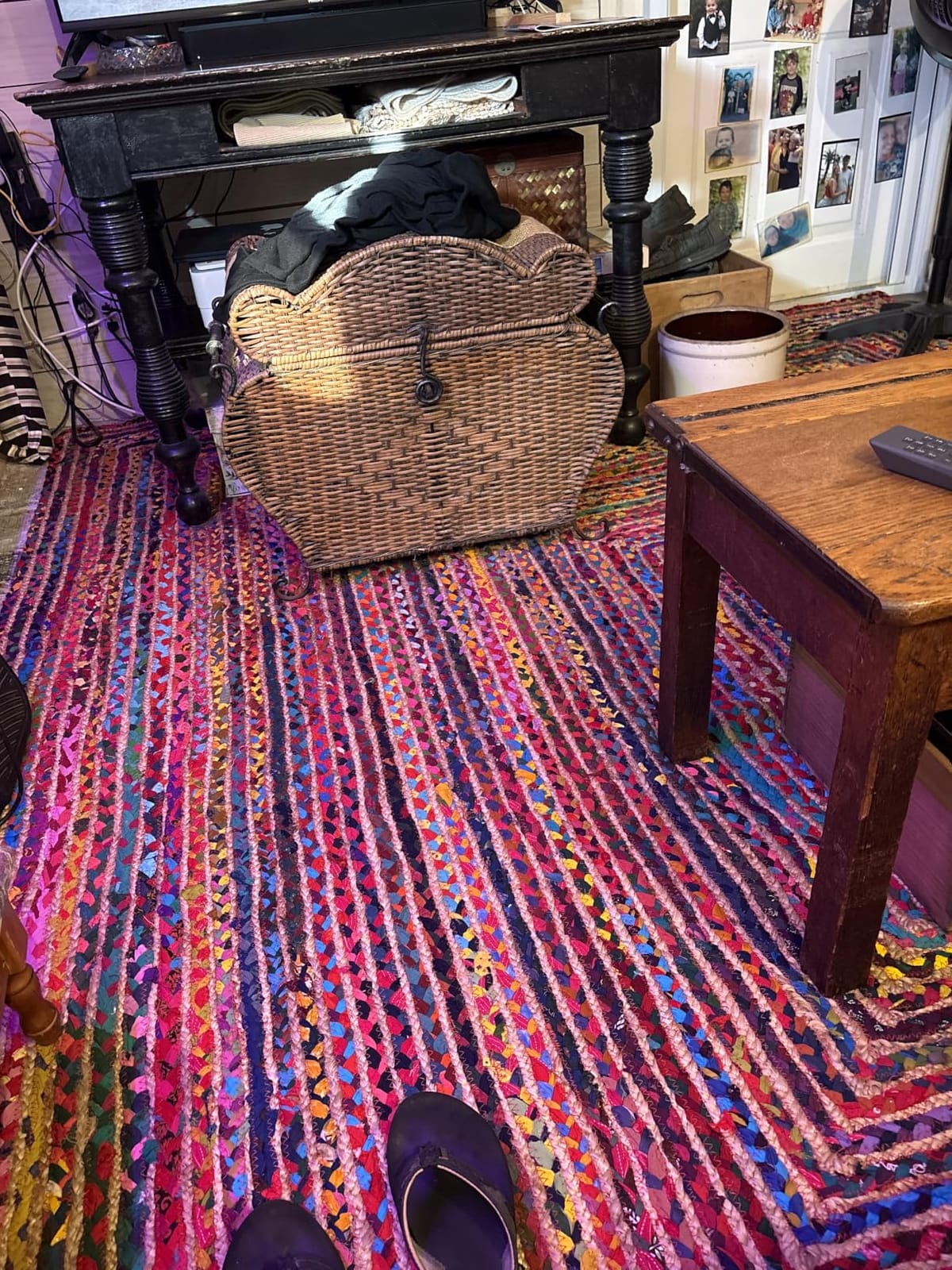SAFAVIEH Cape Cod Area Rug 6x9, Jute Textured Beige & Multi CAP202B customer photo 1
