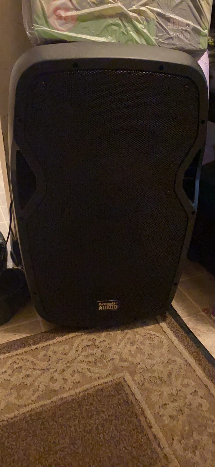 Acoustic Audio by Goldwood 1000W Bluetooth PA Speaker with LED, Mic & Stand customer photo 2