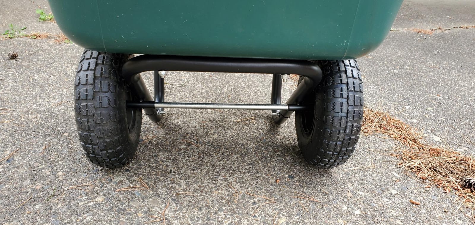Garden Star 70019 Garden Barrow Dual-Wheel Residential Wheelbarrow Garden Cart customer photo 1