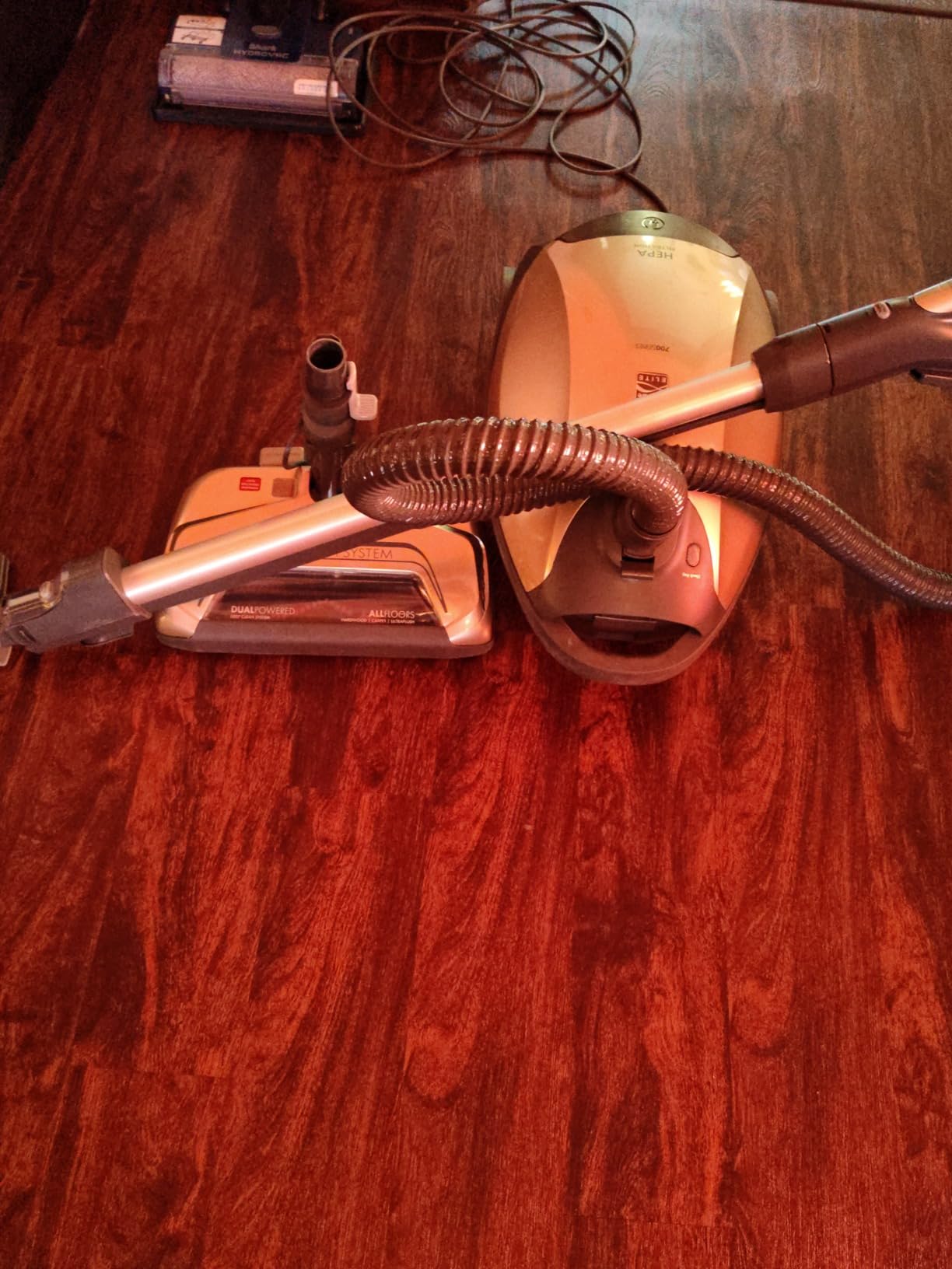 Kenmore 81214 200 Series Pet Friendly Lightweight Bagged Canister Vacuum with HEPA, 2 Motor System, and 3 Cleaning Tools-Orange | Lightweight, HEPA, 2 Motor System, and 3 Cleaning Tools - 81214 customer photo 2
