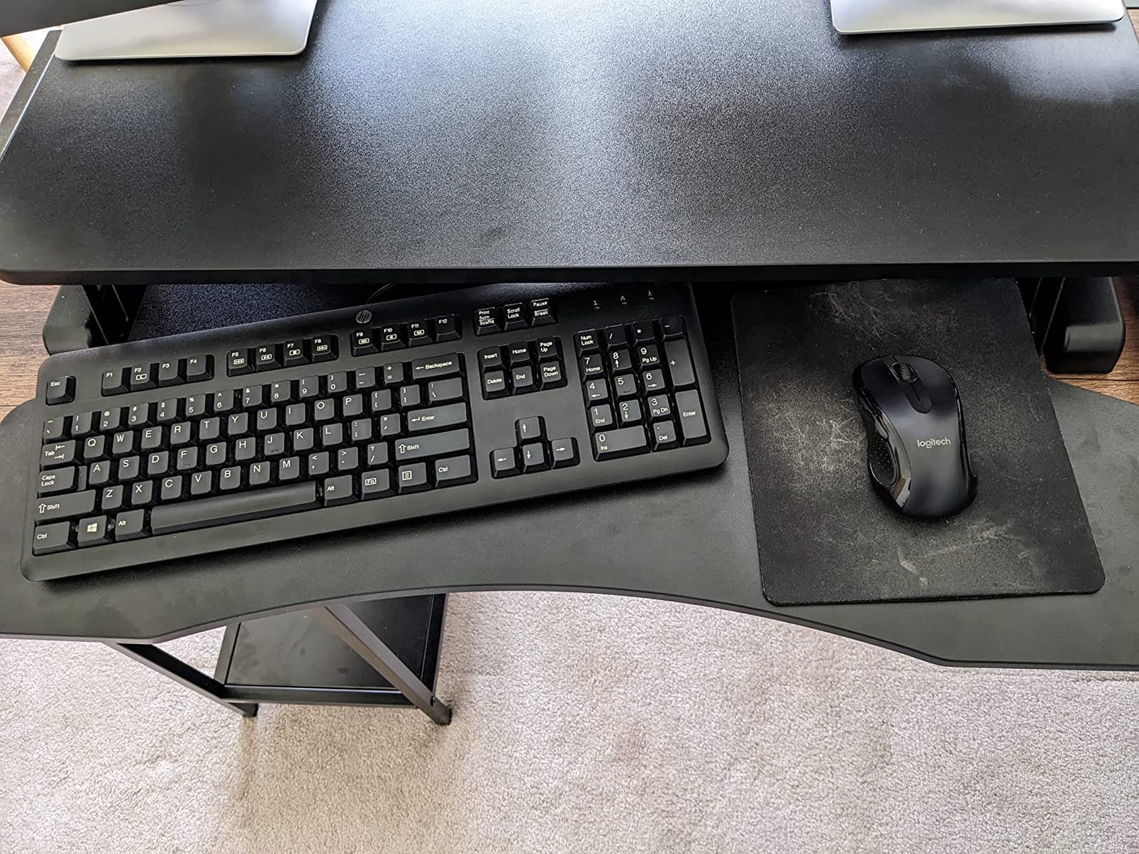 VIVO Black 32 in Standing Desk Converter, DESK-V000K customer photo 1