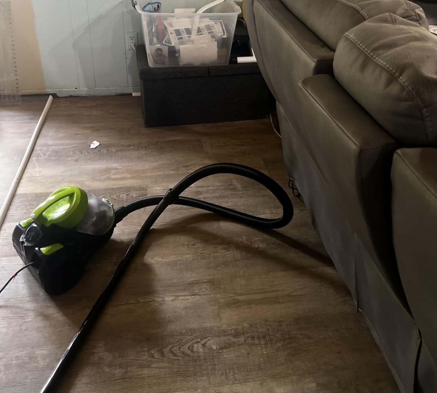 Bissell Zing Lightweight, Bagged Canister Vacuum, Purple, 2154A customer photo 2