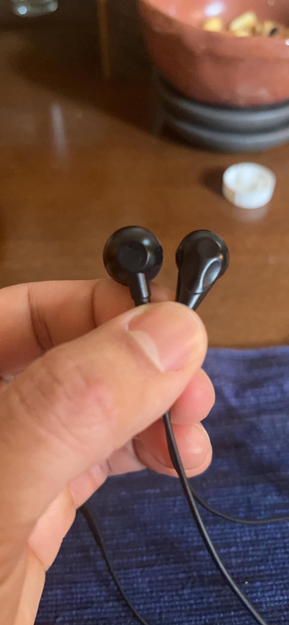 AGPTEK IPX8 Waterproof in-Ear Earphones, Coiled Cable Swimming Earbuds customer photo 2