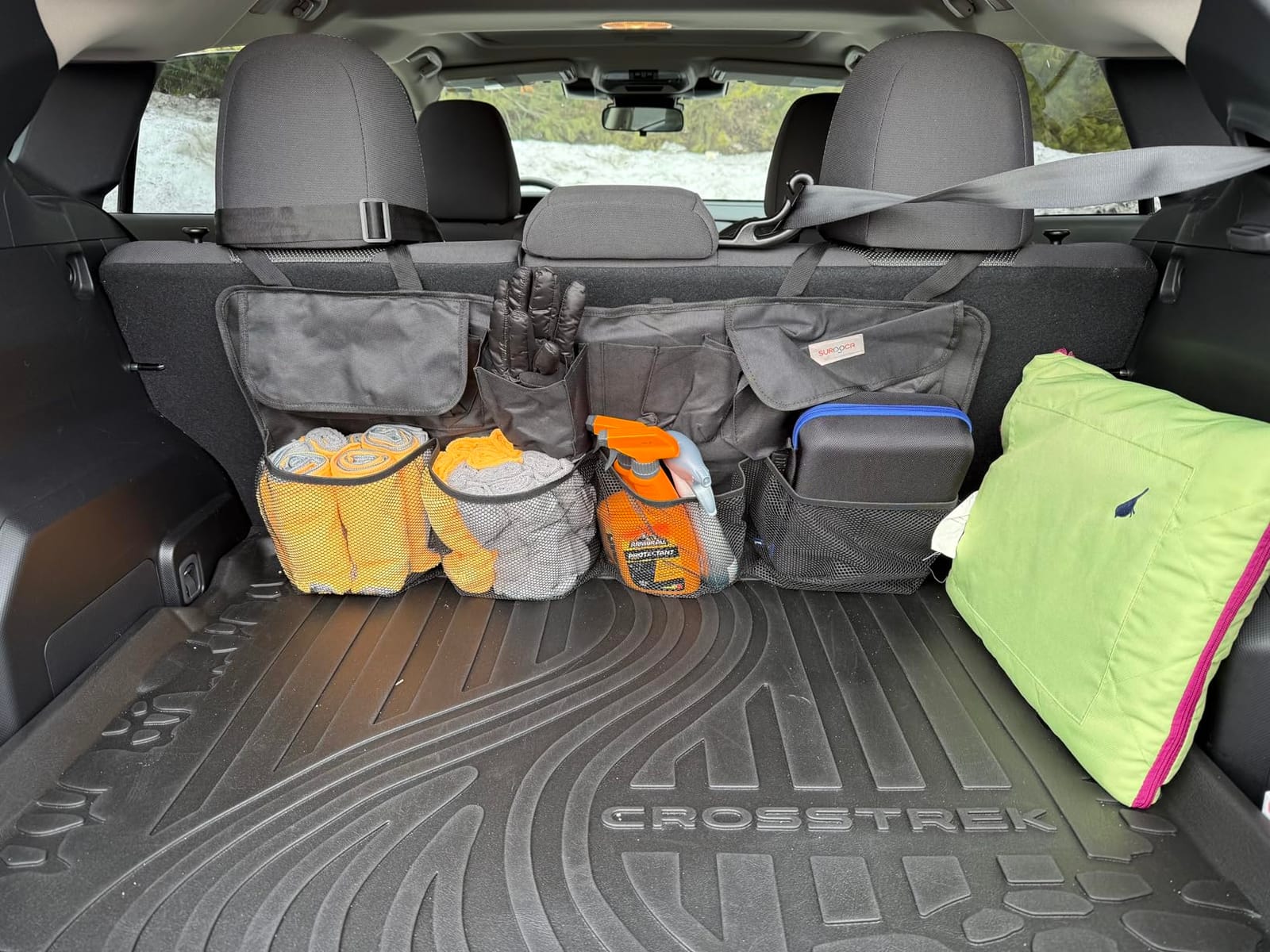 SURDOCA Car Trunk Organizer, LARGE CAPACITY Car Storage Bag with 8 Pockets, 7X Upgraded Trunk Storage Organizer for Car, SUV, Truck, MPV customer photo 2