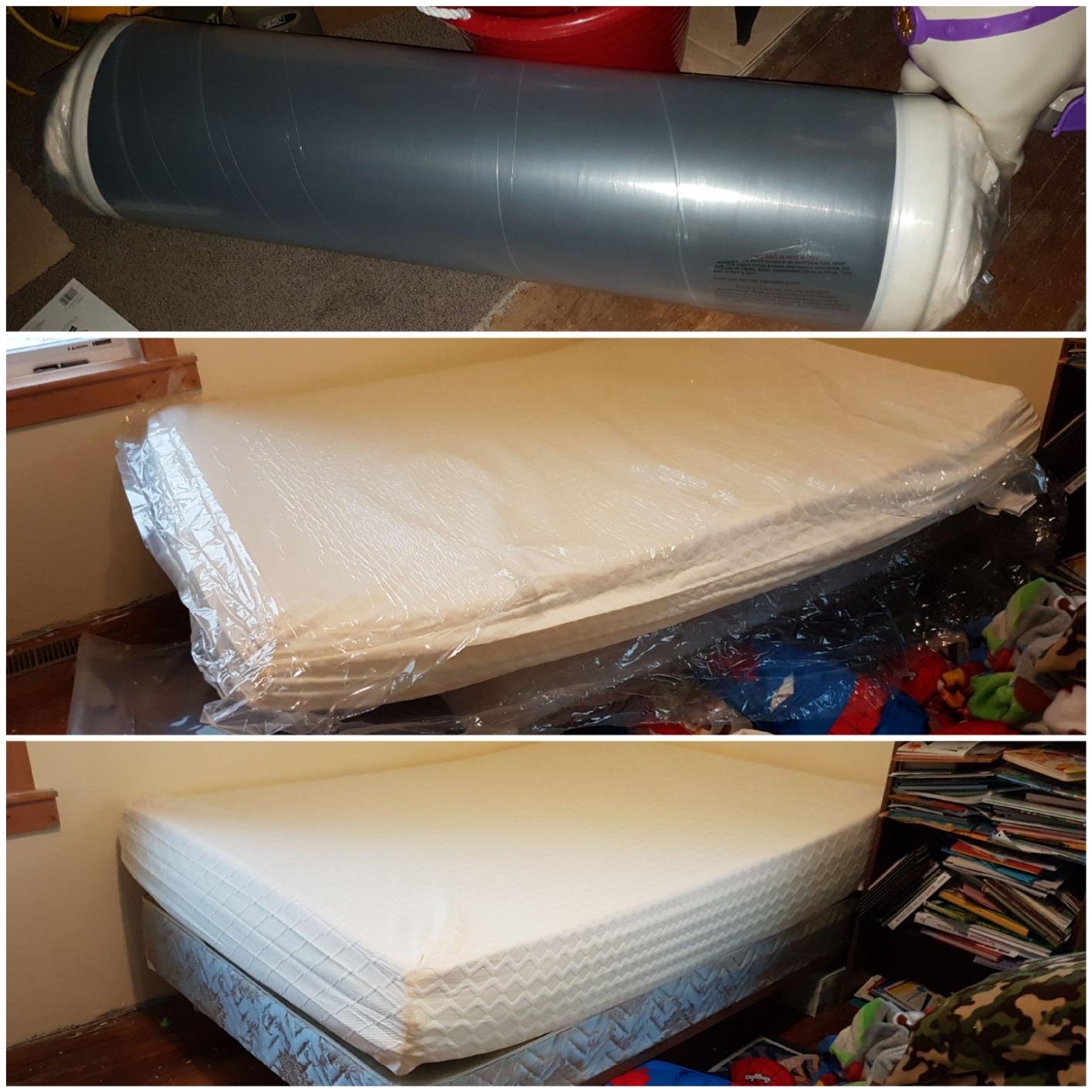 Signature Design by Ashley 12 Inch Memory Foam Queen Mattress in a Box customer photo 2