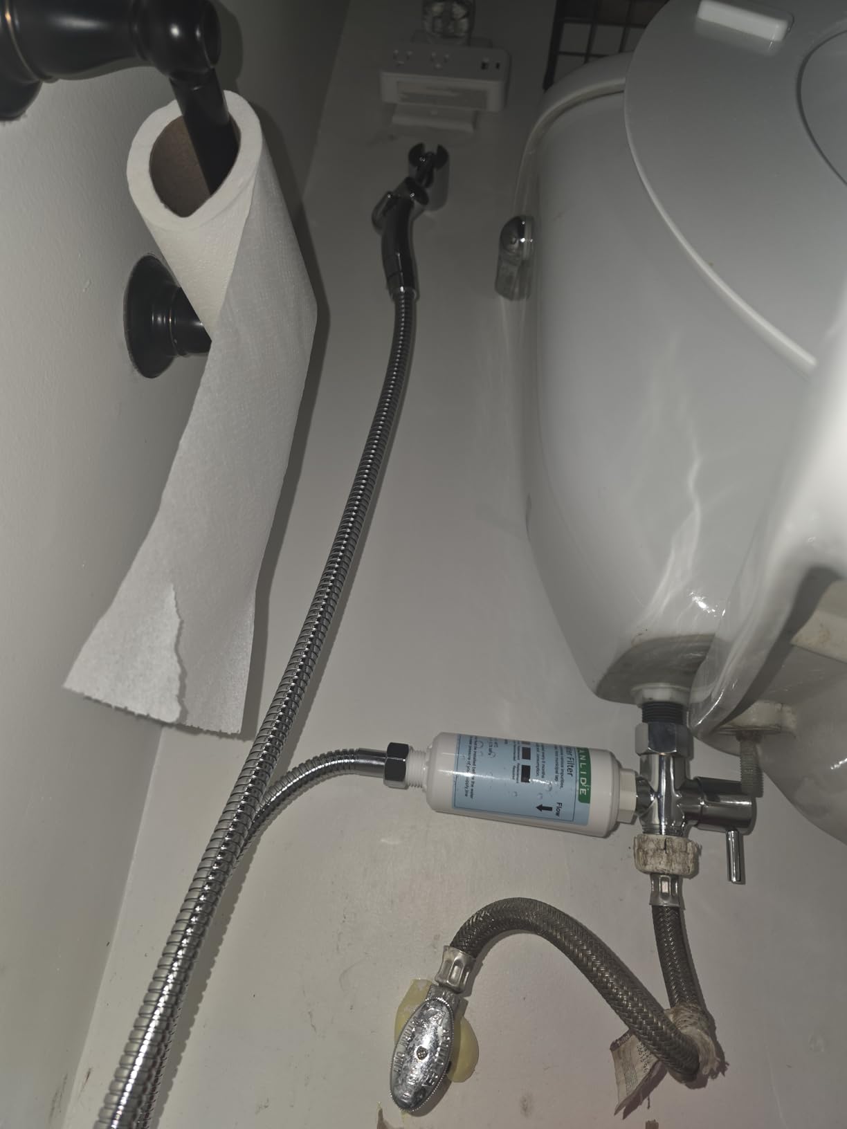 Brondell Hand Held Bidet Sprayer for Toilet: Brondell CleanSpa Advanced Bidet Attachment, Precision Pressure Control Jet Spray, Ergonomic Handheld Bidet for Toilet, Toilet Water Sprayer & Hose Set customer photo 1