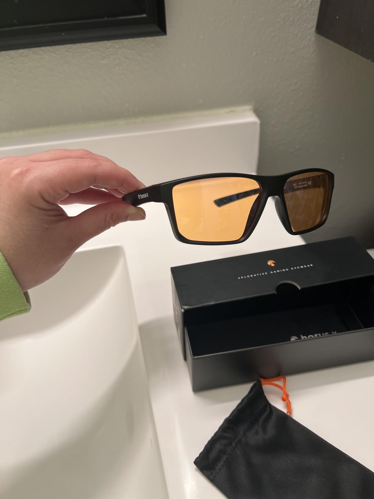 Horus X • Blue Light Glasses Men Women | Blue Light Blocking Glasses | For Screen Anti-Fatigue Eye Migraine customer photo 2