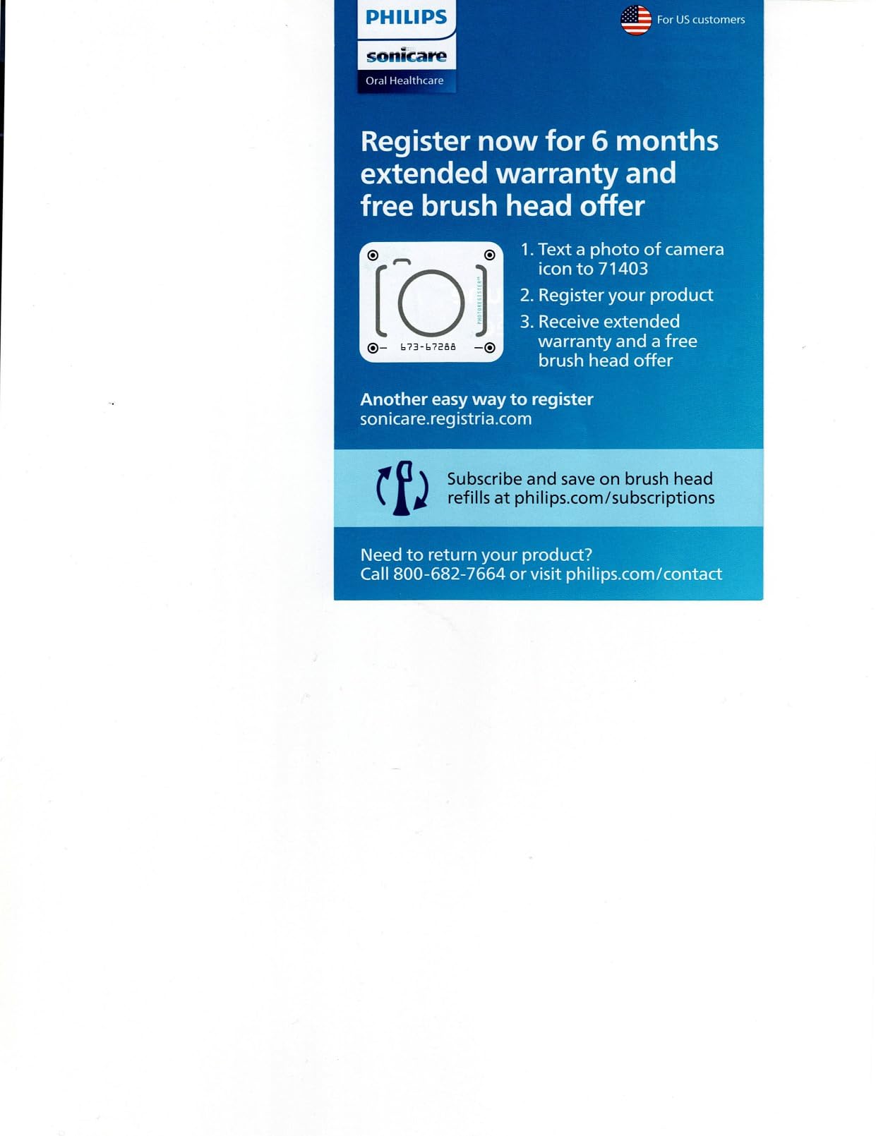 Philips Sonicare 5100 Rechargeable Electric Toothbrush, 1 Brush Head, White customer photo 2