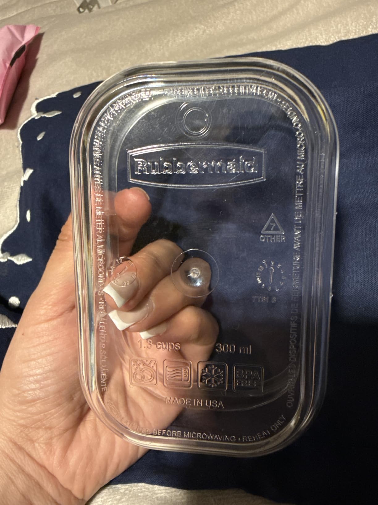 Rubbermaid Brilliance BPA Free Airtight Food Storage Containers with Lids, Set of 4 (4.7 Cup) Ideal for Lunch, Meal Prep, and Leftovers customer photo 2