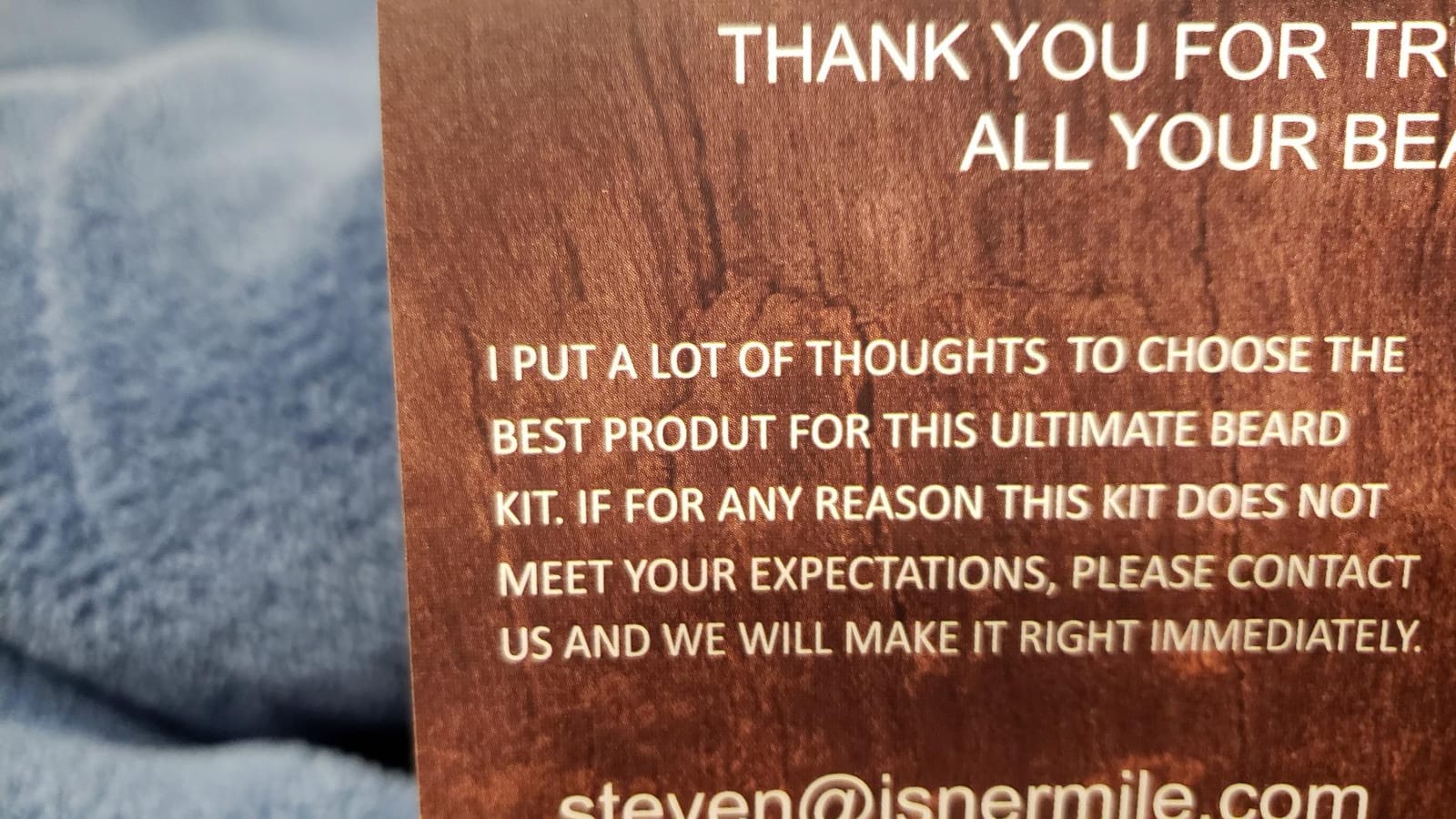 Beard Kit Birthday Gifts for Men Grooming & Care w/ Wash, Brush, Balm, Comb customer photo 1
