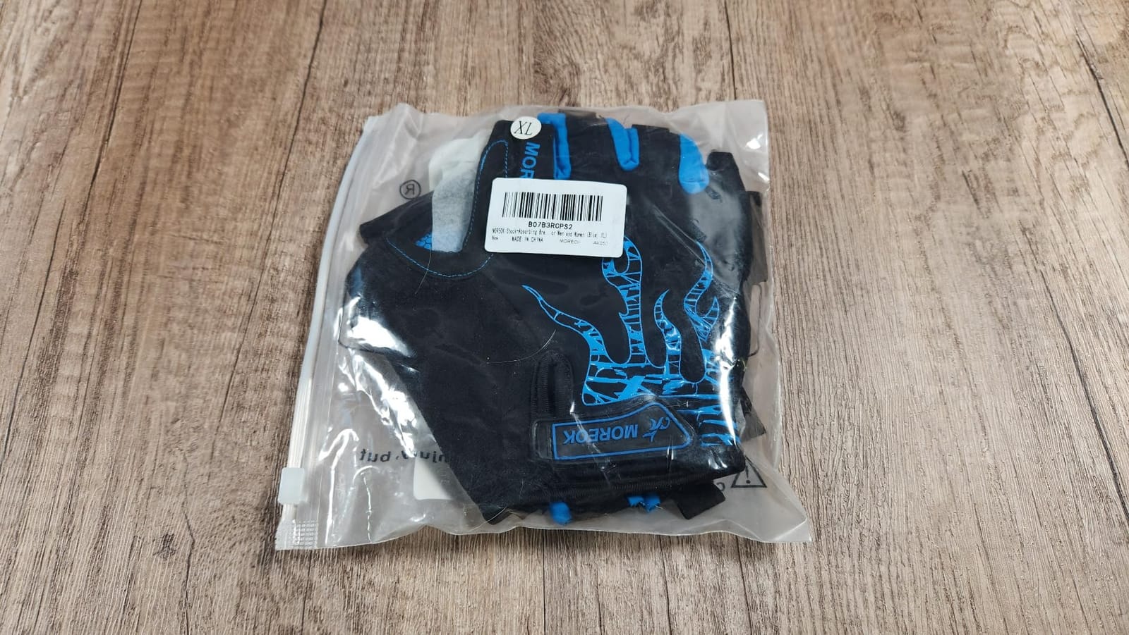 MOREOK Cycling Gloves Bike Bicycle Gloves, Half Finger 5MM Gel Anti-Slip customer photo 1